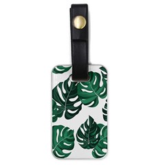 Illustrations Monstera Leafes Luggage Tag (one Side) by anzea