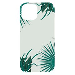 Illustrations Foliage Background Border Iphone 15 Black Uv Print Pc Hardshell Case by anzea