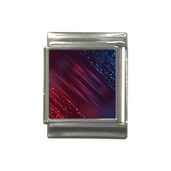 Illustrations Space Purple Italian Charm (13mm) by anzea