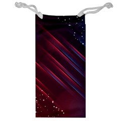 Illustrations Space Purple Jewelry Bag by anzea