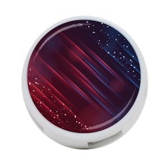 Illustrations Space Purple 4-port Usb Hub (one Side) by anzea