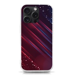 Illustrations Space Purple Iphone 15 Pro Tpu Uv Print Case by anzea