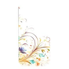 Flower Blau Iphone 15 Plus Black Uv Print Pc Hardshell Case by 2607694c