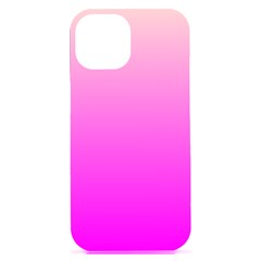 Gradient Pink - Pastel Yellow Pink Rosa Iphone 15 Plus Black Uv Print Pc Hardshell Case by 2607694c
