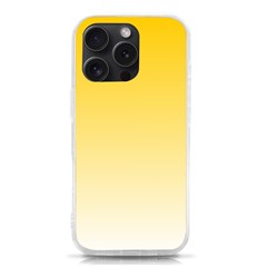 Gradient  Green, Yellow Iphone 15 Pro Tpu Uv Print Case by 2607694c