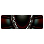 fractal eye Banner and Sign 12  x 4  Front