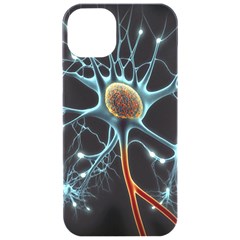 Organism Neon Science Iphone 15 Pro Black Uv Print Pc Hardshell Case by Ndabl3x
