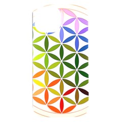 Mandala Rainbow Colorful Iphone 15 Plus Black Uv Print Pc Hardshell Case by Ndabl3x