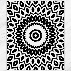 Circular Concentric Radial Symmetry Abstract Canvas 8  X 10  by Proyonanggan