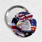 United States Of America Images Independence Day 2.25  Handbag Mirrors Front