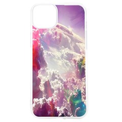 Clouds Multicolor Fantasy Art Skies Iphone 15 Tpu Uv Print Case by Ket1n9
