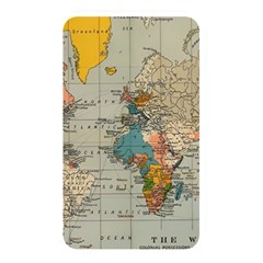 Vintage World Map Memory Card Reader (rectangular) by Loisa77