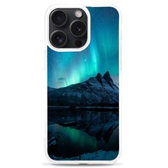 Aurora Borealis Mountain Reflection Iphone 15 Pro Max Tpu Uv Print Case by Grandong