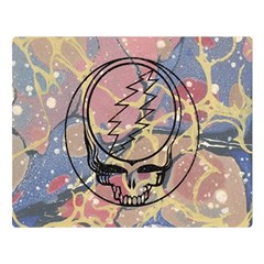 Grateful Dead Artsy Two Sides Premium Plush Fleece Blanket (large) by Bedest