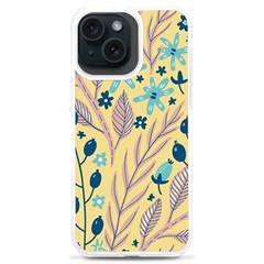 Plants Art Motif Flowers Iphone 15 Plus Tpu Uv Print Case by Loisa77