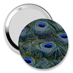 Peacock Feathers Details 3  Handbag Mirrors by Loisa77