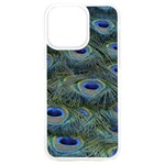 Peacock Feathers Details iPhone 15 Plus TPU UV Print Case Front