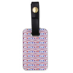 Nautical Digital Paper Nautical Boat Luggage Tag (one Side) by anzea