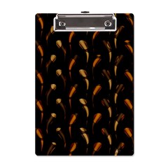 Abstract Art Pattern Warm Colors A5 Acrylic Clipboard by Ndabl3x