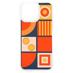 Square Shapes Pattern Design Iphone 15 Plus Tpu Uv Print Case by Loisa77