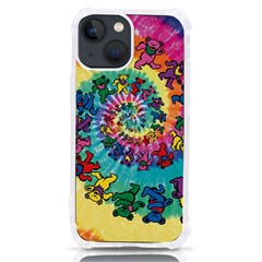 Tie Dye Grateful Dead Bears Iphone 13 Mini Tpu Uv Print Case by Perong