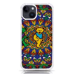Dead Dancing Bears Grateful Dead Pattern Iphone 14 Tpu Uv Print Case by Grandong