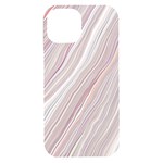 Marble Texture Marble Painting iPhone 15 Plus Black UV Print PC Hardshell Case Front