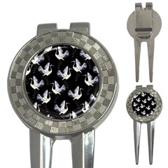 Crane Pattern 3-in-1 Golf Divots by Bedest