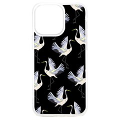 Crane Pattern Iphone 15 Plus Tpu Uv Print Case by Bedest