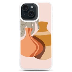 Vases Art Plant Boho Bohemian Iphone 15 Plus Tpu Uv Print Case by Perong