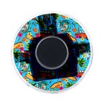 Summer Pattern Seamless On-the-Go Memory Card Reader Back