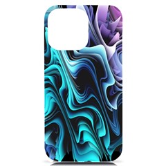 Nature Water Wave Architecture Iphone 14 Pro Max Black Uv Print Case by Salmanaz77