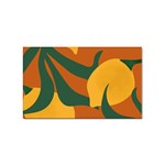 Lemon Citrus Fruit Summer Painting Drawing Sticker Rectangular (100 pack) Front