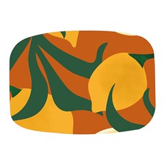 Lemon Citrus Fruit Summer Painting Drawing Mini Square Pill Box by Grandong