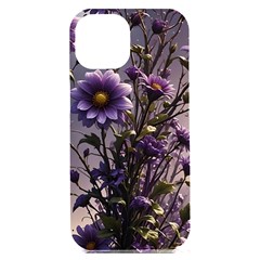 Flower Bloom Blossom Nature Flora Iphone 15 Plus Black Uv Print Pc Hardshell Case by Apenda