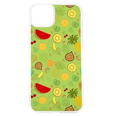 Art Fruits Pattern Iphone 15 Tpu Uv Print Case by Maspions