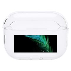 Shree Krishna, Feather, Lord, Rainbows Hard Pc Airpods Pro Case by kyorashop23