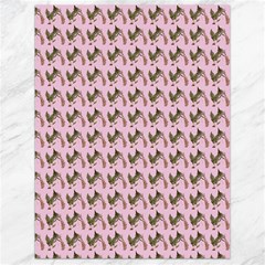 Fern Pattern 2 Pink Canvas 18  X 24  by snowwhitegirl