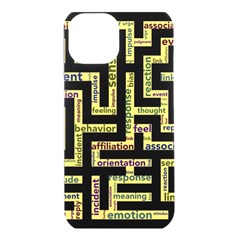 Mindset Stimulus Response Emotion Iphone 15 Plus Black Uv Print Pc Hardshell Case by Paksenen