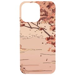 Pastel Nature , Art, Blue, Cute, Nature, Pink Iphone 15 Pro Max Black Uv Print Pc Hardshell Case by kyorashop23
