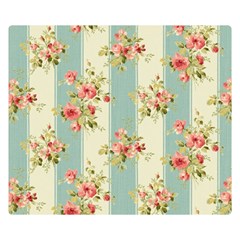 Stripes, Rose,  Texture, Flower, Paper Premium Plush Fleece Blanket (small) by kyorashop23