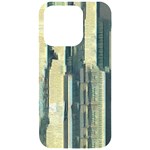 Texture Abstract Buildings iPhone 15 Pro Black UV Print PC Hardshell Case Front