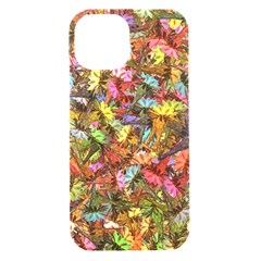 Echinopsis Terscheckii Cactus Motif Random Colored Pattern Iphone 15 Black Uv Print Pc Hardshell Case by dflcprintsclothing