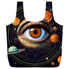 Eye Of The Universe (ai) Full Print Recycle Bag (xxl) by dflcprintsclothing