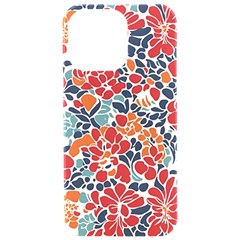 Colorfuleclecticfloralpattern Iphone 15 Pro Max Black Uv Print Pc Hardshell Case by BellaVistaTshirt02