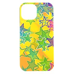 Star Homepage Abstract Iphone 15 Plus Black Uv Print Pc Hardshell Case by anzea