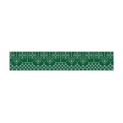 Christmas Knit Digital Premium Plush Fleece Scarf (mini) by Mariart
