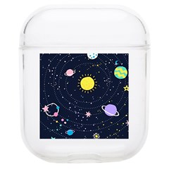 Aesthetic Outer Space Cartoon Art Soft Tpu Airpods 1/2 Case by Bedest