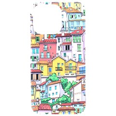 Menton Old Town France Iphone 15 Pro Max Black Uv Print Pc Hardshell Case by Bedest