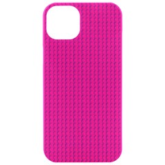 Purple Lego Texture Macro, Purple Dots Background Iphone 15 Pro Black Uv Print Pc Hardshell Case by kyorashop23